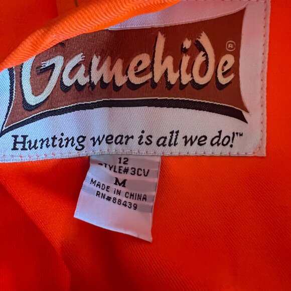 Gamehide‎ Hunting Vest M Blaze Orange W/ Ammo Loops & Pockets - Picture 6 of 9